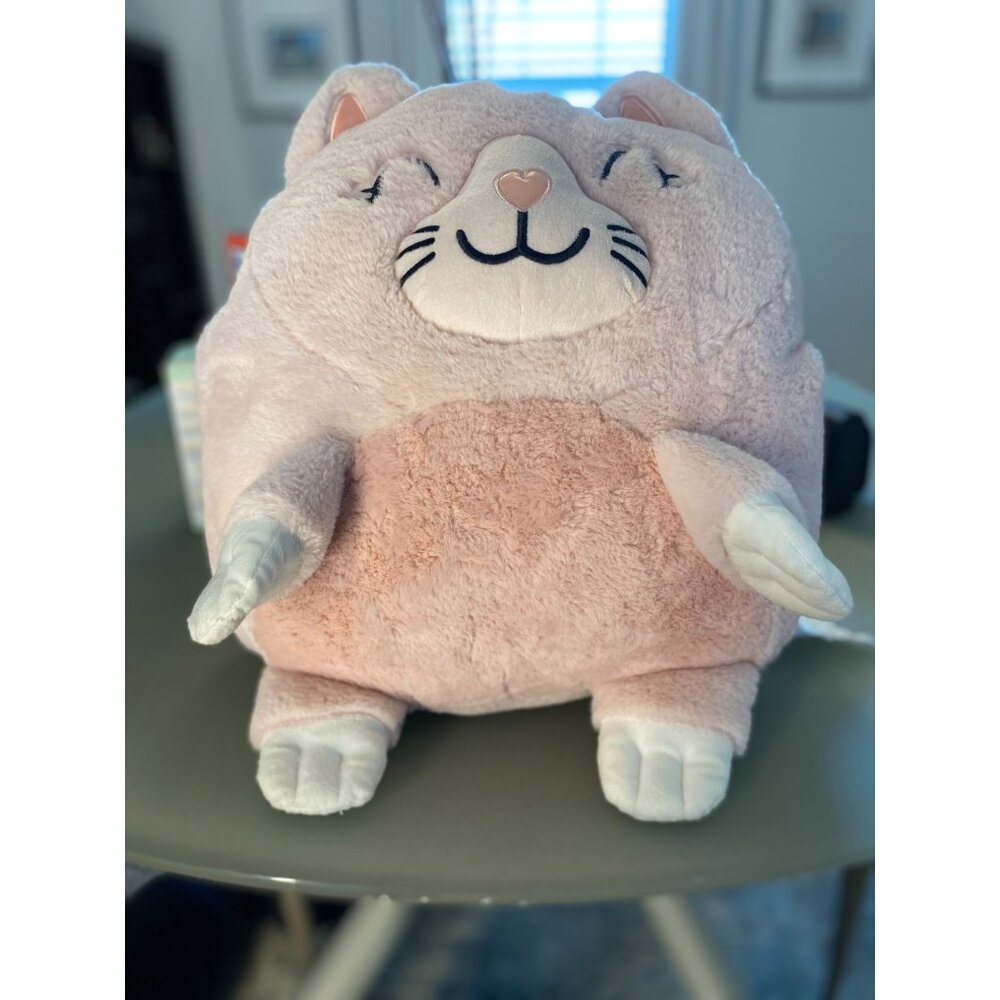 Huggable Pink Cat Plush Toy